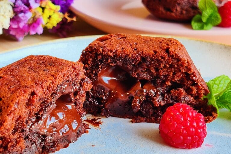 Fondants De Chocolate Veganos