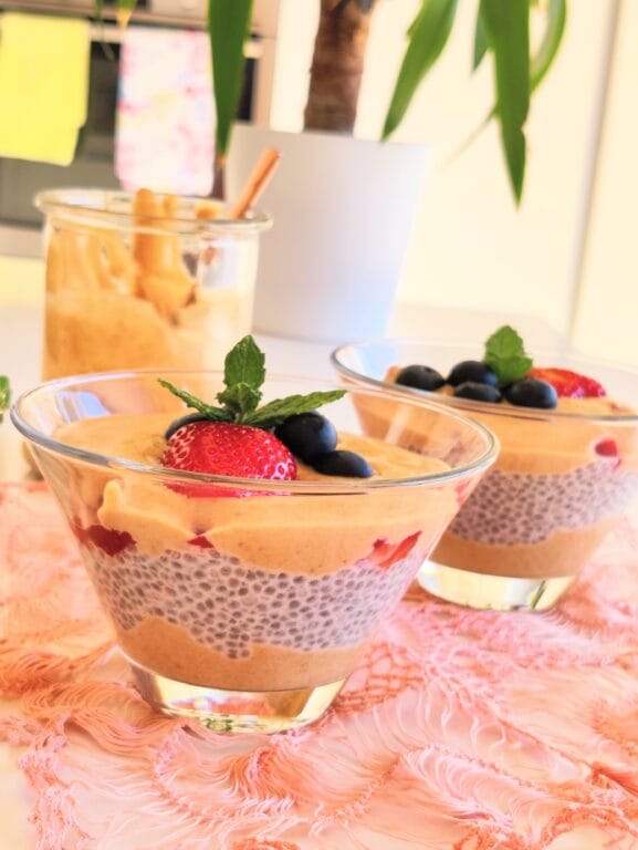 DelÍcia De Chia E Manteiga De Amendoim