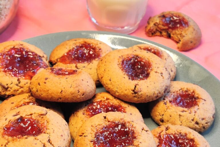 Bolachas com a polpa da bebida de aveia
