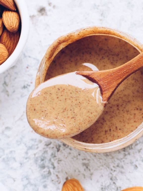 Manteiga de amêndoa