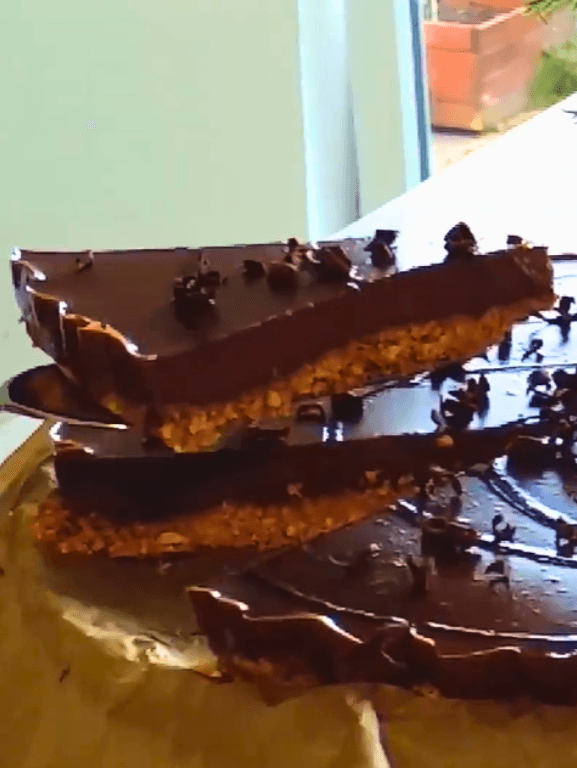 Tarte de Chocolate e Manteiga de Amendoim