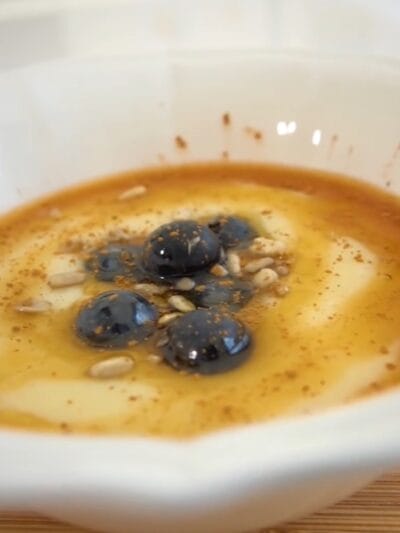 CREME DE MILLET COM MAÇÃ