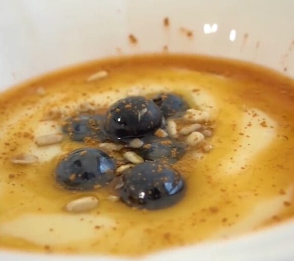 CREME DE MILLET COM MAÇÃ