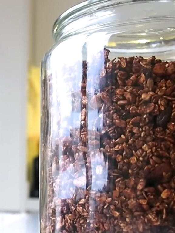 Granola de Amêndoa e Chocolate (VEGAN)