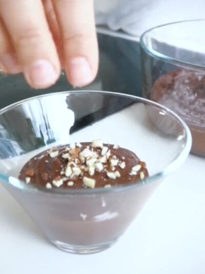 MOUSSE DE CHOCOLATE VEGAN SEM AÇÚCAR